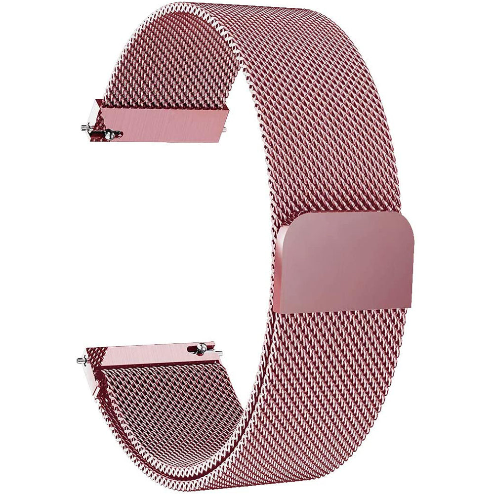 For Garmin Forerunner 245 Forerunner 645 Stainless Steel Magnetic Anti-sweat Milanese Mesh Wrist Strap Smart Watch Band (20mm) For Garmin Forerunner 245 Forerunner 645 Stainless Steel Magnetic Anti-sweat Milanese Mesh Wrist Strap Smart Watch Band (20mm)